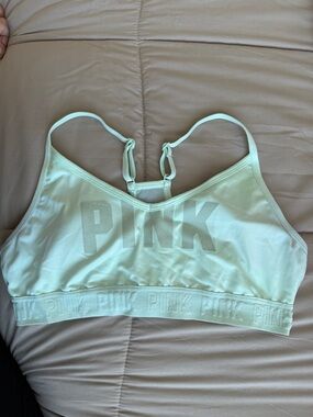 PINK- Mint Green Active Sports Bra